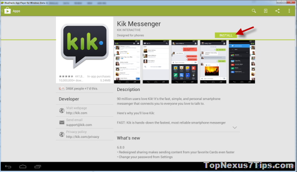 kik messenger for mac